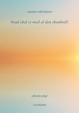 Efterårsdigt emmer af tungsindig skønhed</br>Omslag af Kasper Vang</br>Foto: PR-foto / Rosinante & Co