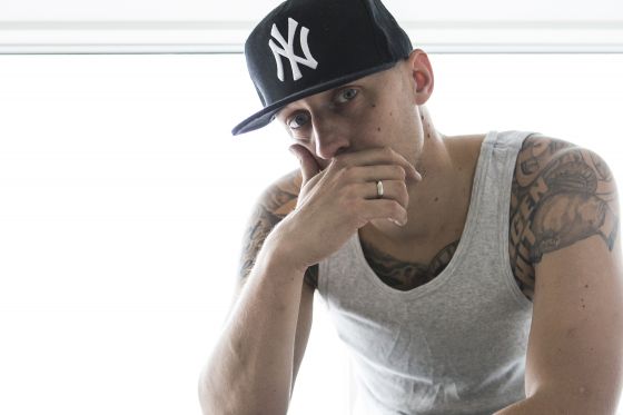 Pede B og Aarhus Jazz Orchestra skal til Danmarks Grimmeste Privatfest</br>Freestyle rapper Pede B er kendt for sin evne til at improvisere. </br>Foto: Oliver Sichlau