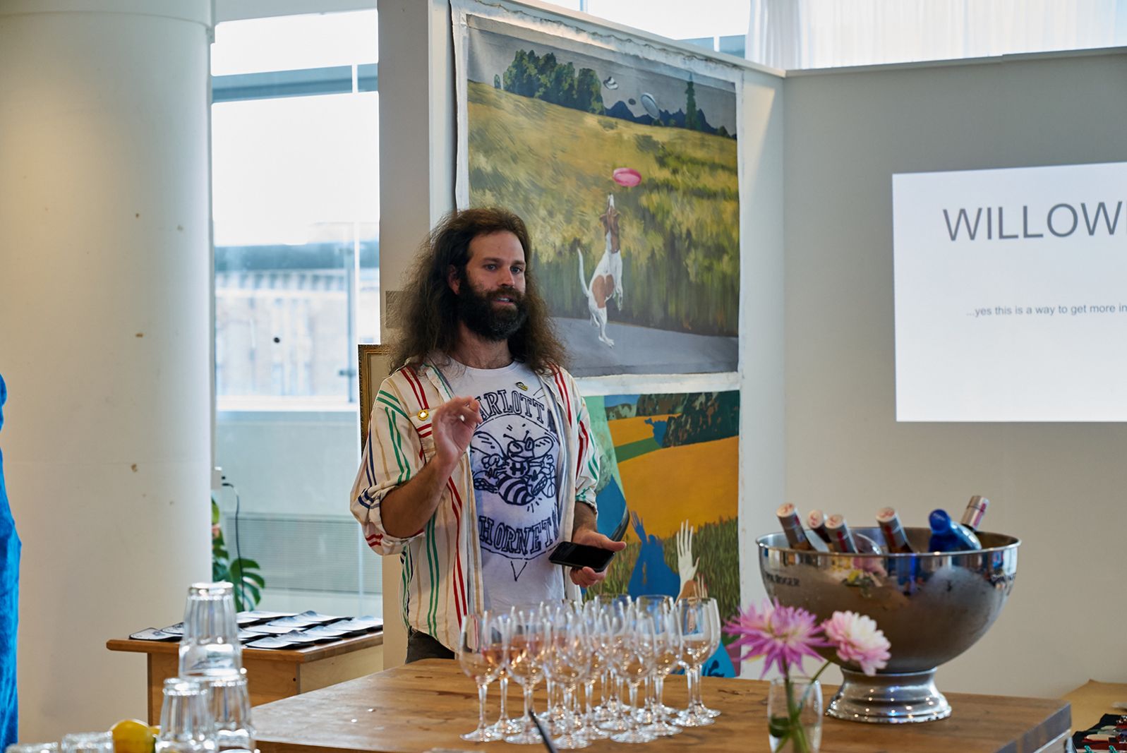 BILLEDSERIE: På besøg hos Flux Factory i ARoS Atelier</br>Fluxerne på arbejde i ARoS Atelier. </br>Foto: Stephen McLeod