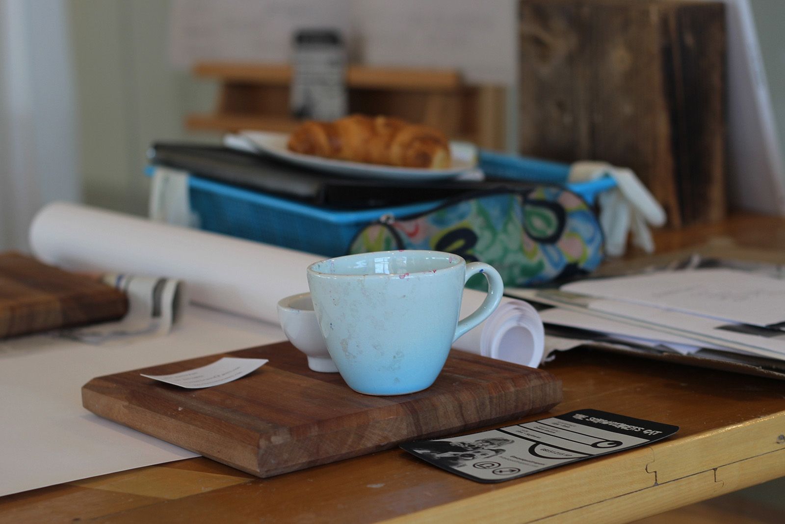 BILLEDSERIE: På besøg hos Flux Factory i ARoS Atelier</br>Inde i ARoS Atelier.  </br>Foto: Teodora Biberovic 