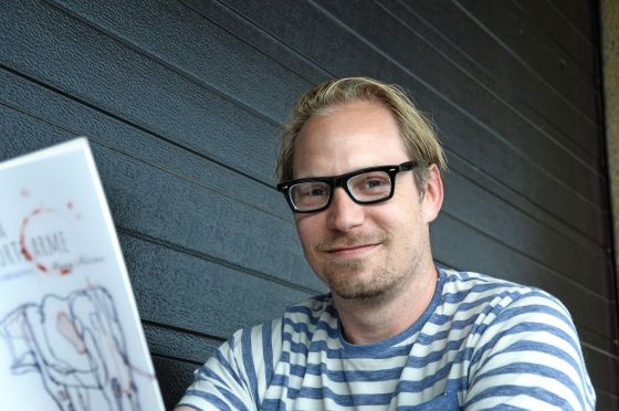 Sandpapirsomslag og norske guldkorn</br>Allan Lillelund er hovedkraften bag forlaget Silkefyret. </br>Foto: Marie Nyeng 