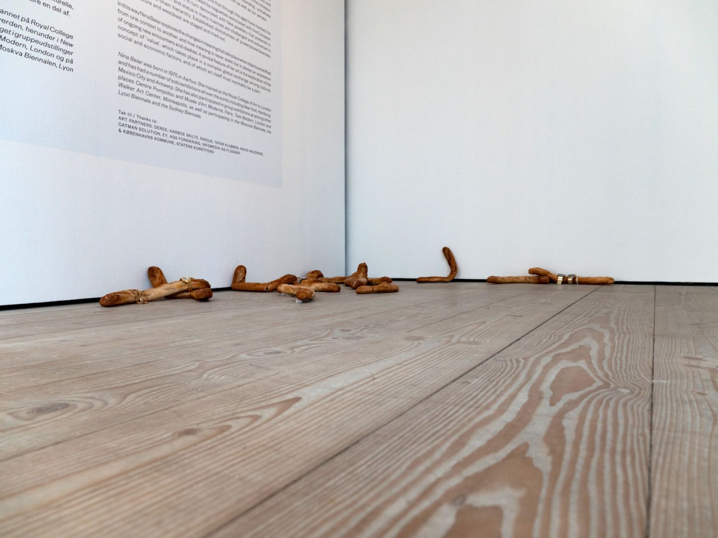 Nina Beier på GL. STRAND - BILLEDSERIE</br>Udstillingen FOOD CHAIN CAFÉ ved Kunstforeningen GL STRAND.</br>Foto: Amalie Corfix