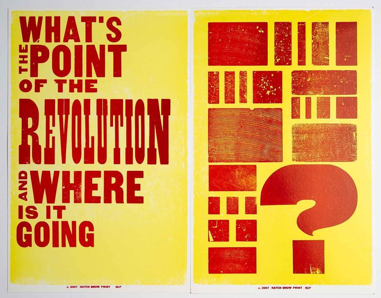 Det hvide overherredømme hersker stadig — ny udstilling sætter fokus på dekolonisering</br>Carl Pope, 'The Bad Air Smelled of Roses' (2004-). Letterpress Broadsides plakat. © Carl Pope</br>Foto: PR-foto / CAMP - © Carl Pope