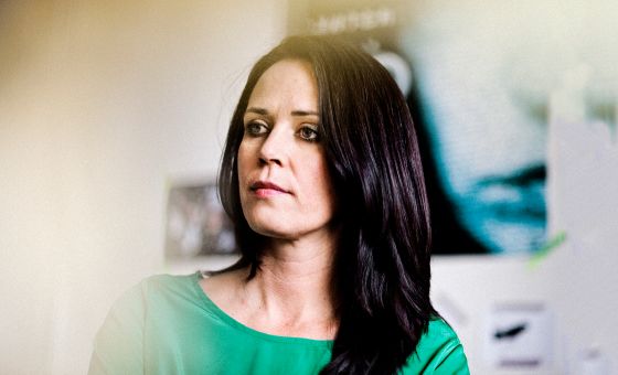 Lyd+Litteratur ser muligheder, hvor andre ser begrænsninger</br>Mette Moestrup</br>Foto: Lærke Posselt