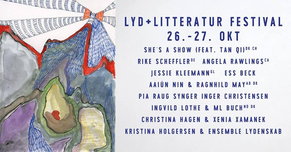 Lyd+Litteratur ser muligheder, hvor andre ser begrænsninger</br>Plakaten til Lyd og Litteratur</br>Foto: PR-foto