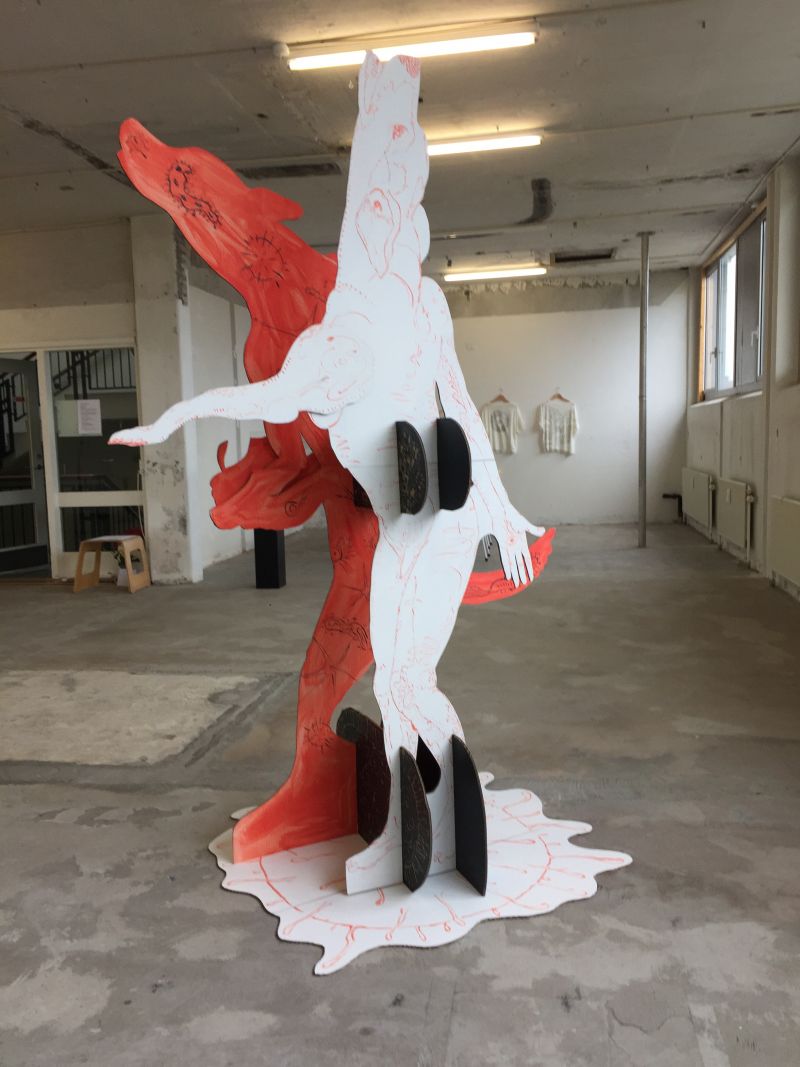 Kh7 artspace hylder naturen i ny udstilling</br>Christian Schmidt Rasmussen har inviteret sin hund som sparringspartner. </br>Foto: PR-foto