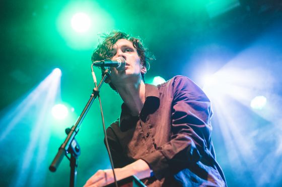 Man kommer ikke sovende og drømmende til noget i musikbranchen</br>Cellophane Flower live</br>Foto: Frederik Dahl Kehlet