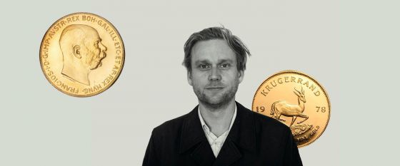 G((o))ng Tomorrow festival vil skubbe til grænserne for hvad musik og kunst kan</br>Niels Lyhne Løkkegaard uropfører sit nye værk 'Music for Krügerrand - quartet for gold bullion coins' på årets Gong Tomorrow.</br>Foto: Mike Højgaard