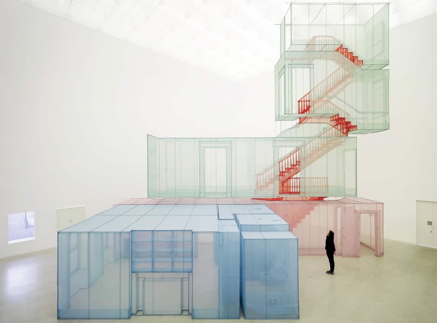 Hvordan kan man føle sig hjemme som et moderne, omrejsende og rodløst menneske?</br>Do Ho Suh. West, 22nd-street, apt a.</br>Foto: © Do Ho Suh