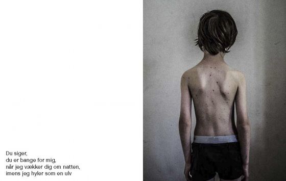 Ny bog: Korrespondance mellem fotograf og forfatter får os selv til at se de mørke sider af hverdagen</br>Mange af billederne i bogen er af Linda Hansens egen familie og nære venner. </br>Foto: PR-foto 