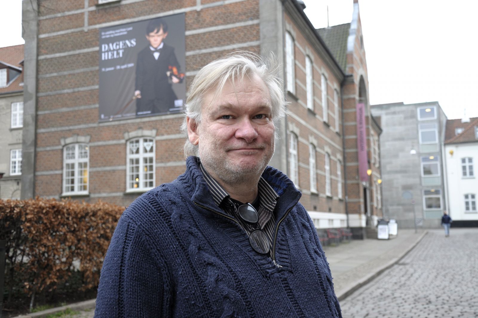 Peter Land er den første mand på Kvindemuseet</br>Peter Land har i mange år arbejdet med opfattelsen af mænd i sine kunstværker.</br>Foto: Sixten Therkildsen