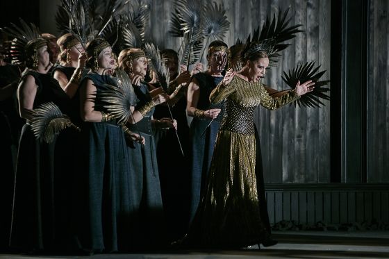Den Jyske Opera sætter lup på glemte værker</br>Historien i Kleopatra er fiktion bygget på Kleopatras styre.</br>Foto: Kåre Viemose for Den Jyske Opera