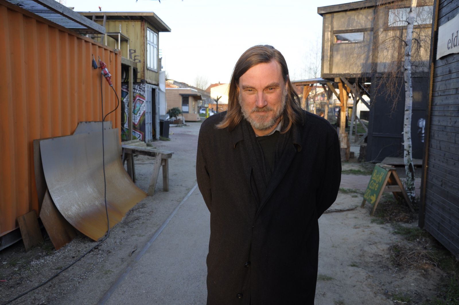 Jesper Rasmussen skildrer mennesket gennem rum, scenografier og landskaber</br>Jesper Rasmussen</br>Foto: Sixten Therkildsen