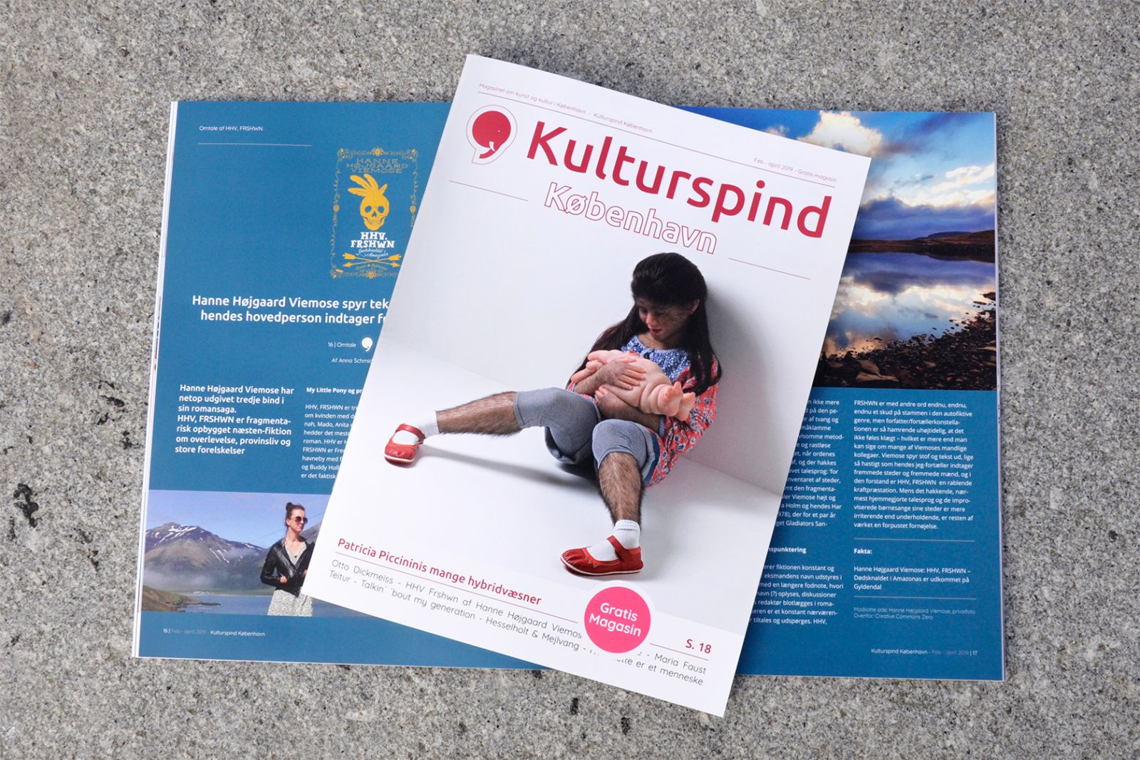 Få det trykte magasin Kulturspind Aarhus med posten</br>Vi udgiver også magasinet Kulturspind København</br>Foto: PR-foto