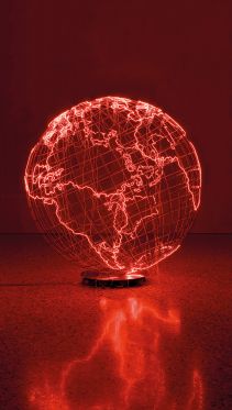 Katastrofe eller en drømmefremtid - det er spørgsmålet på Aros</br>Hot Spot III af Mona Hatoum. Installation at Fondazione Querini Stampalia Onlus, Venice</br>Foto: © Mona Hatoum. Courtesy Fondazione Querini Stampalia Onlus, Venice (Photo: Agostino Osio)