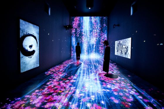 Katastrofe eller en drømmefremtid - det er spørgsmålet på Aros</br>TeamLab. Installation view of teamLab: Transcending Boundaries, 2017, at Pace Gallery, London</br>Foto: © teamLab, courtesy Pace Gallery