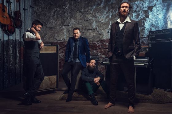 Afenginns nye album skal få lytteren til at slukke for intellektet og mærke efter</br>Kim Nyberg komponerer Afenginns sange og lader resten af bandet om at indspille dem.</br>Foto: Søren Solkær