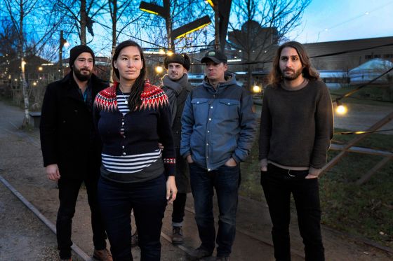 SPOT Festival - de skæve og de store musikalske oplevelser</br>Nive Nielsen & The Deer Children spilled om torsdagen på Atlas</br>Foto: Marie Nyeng