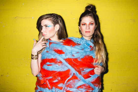 SPOT Festival - de skæve og de store musikalske oplevelser</br>Danske Anna Lidell og amerikanske Katy Gunn udgør Teenage Love</br>Foto: Pressefoto