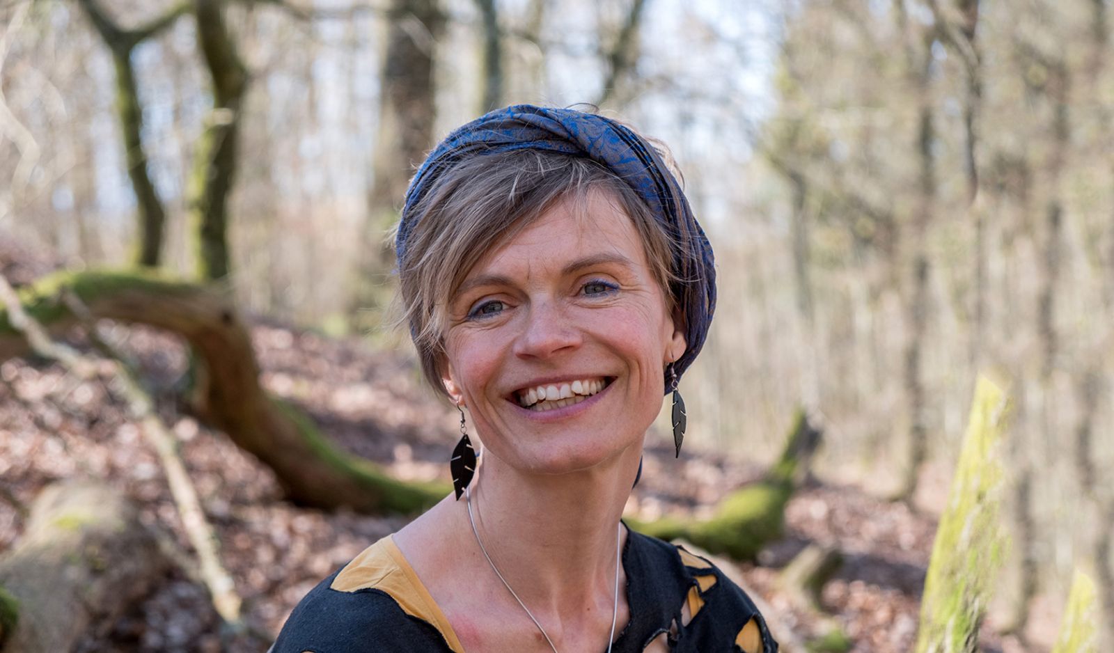 Spådommen om Høje Stene tager dig 1400 år tilbage i tiden</br>Mette Aakjær er kunstnerisk leder af Wunderland og er også selv med som performer i forestillingen Spådommen om Høje stene. </br>Foto: Jesper Lyng Michelsen