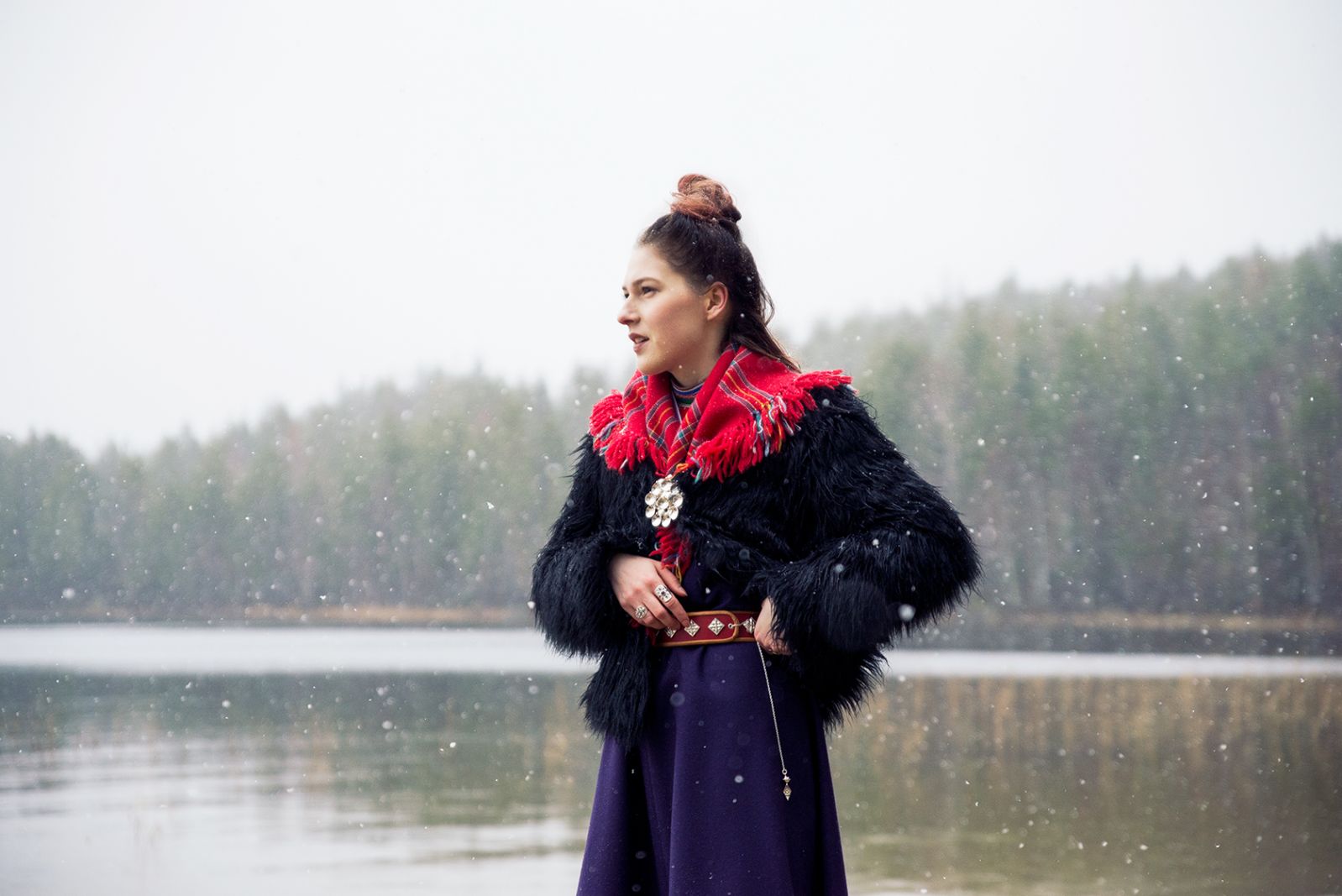 Avantgarde-musik og folkesang på et samisk sprog, der kun tales af 10 mennesker</br>Katarina Baruk</br>Foto: Helleday Arts