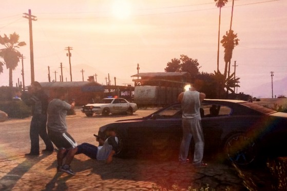 Det er svært at spå …</br>Et af de mest udskældte spil nogensinde, Grand Theft Auto handler om at stjæle, røve og køre råddent i en realistisk verden.</br>Foto: Malthe Sommerand