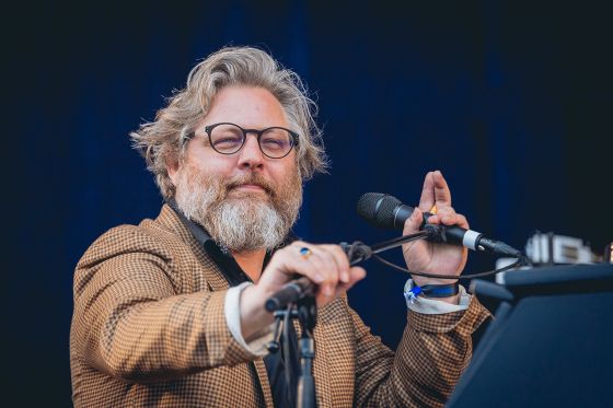Søren Huss kom med varme og klogskab til Northside</br></br>Foto: PR-foto / Northside - Markus Glavind