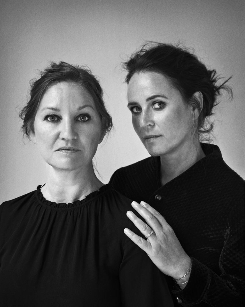 Naja Marie Aidt har fundet hjælp i sorggruppen, i sine samarbejder og i litteraturen</br>Naja Marie Aidt (tv) og Mette Moestrup har arbejdet sammen om bøgerne Omina og Frit Flet</br>Foto: Mikkel Tjellesen