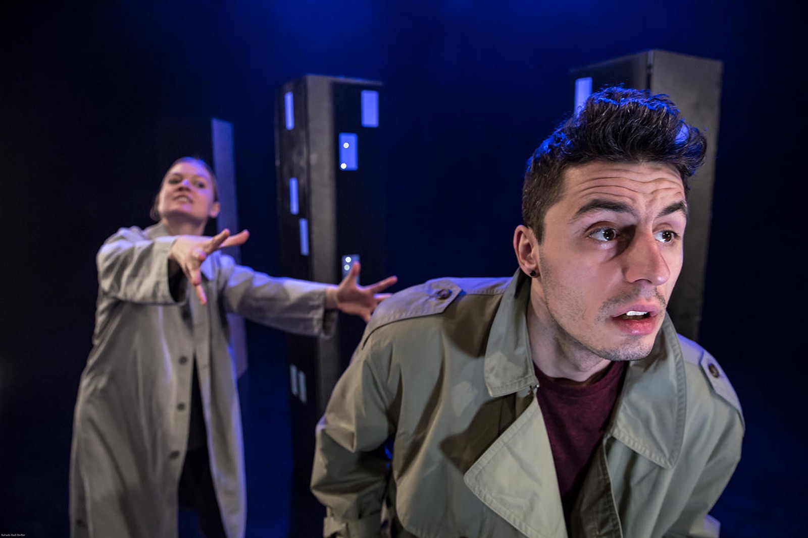 Dansen om det sjove og uhyggelige inden sengetid</br>En zombie ville virke amputeret uden zombielyd.</br>Foto: Pr-foto/ Uppercut Danseteater - Bahadir Berber