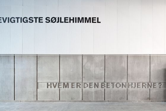 Hvem er den betonhjerne?</br>Hvem er den betonhjerne? blev støbt i betonen inden den nye del af Godsbanen blev rejst.</br>Foto: Anders Sune Berg