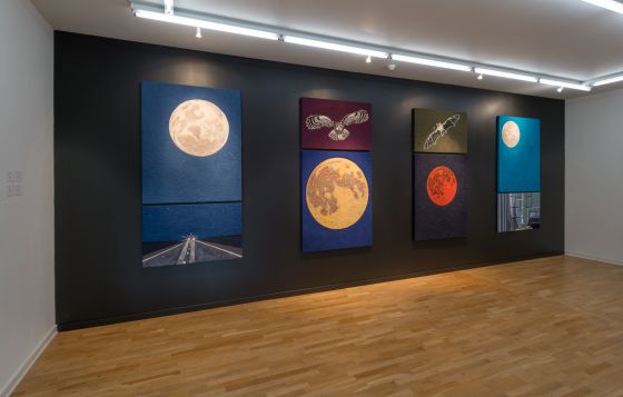 BILLEDSERIE: Andreas Schulenburg og Birgit Johnsen & Hanne Nielsen på Viborg Kunsthal</br>Andreas Schulenburg. Installation view, 2017. Filt. Together But Still Alone på Viborg Kunsthal d. 6. sep - 24. nov 2019. </br>Foto: Viborg Kunsthal