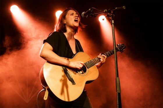Musiker Ida Wenøe gik solo, så hun ikke kunne gemme sig</br></br>Foto: Live-foto Peter Troest