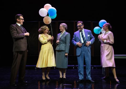 Iben Hjejle som Danmarks oversete videnskabspioner</br></br>Foto: Foto: PR-foto / Folketeatret - Thomas Petri