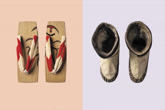 Sko i alverdens former og farver på Moesgaard Museum</br></br>Foto: PR-foto / Moesgaard Museum