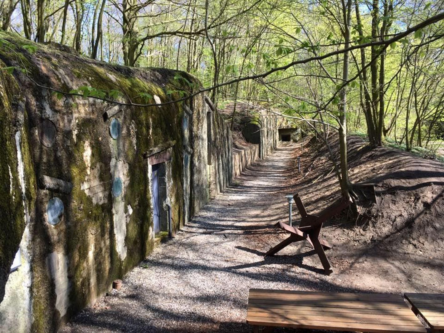 Hvordan lyder en bunker?</br></br>Foto: PR-museum 