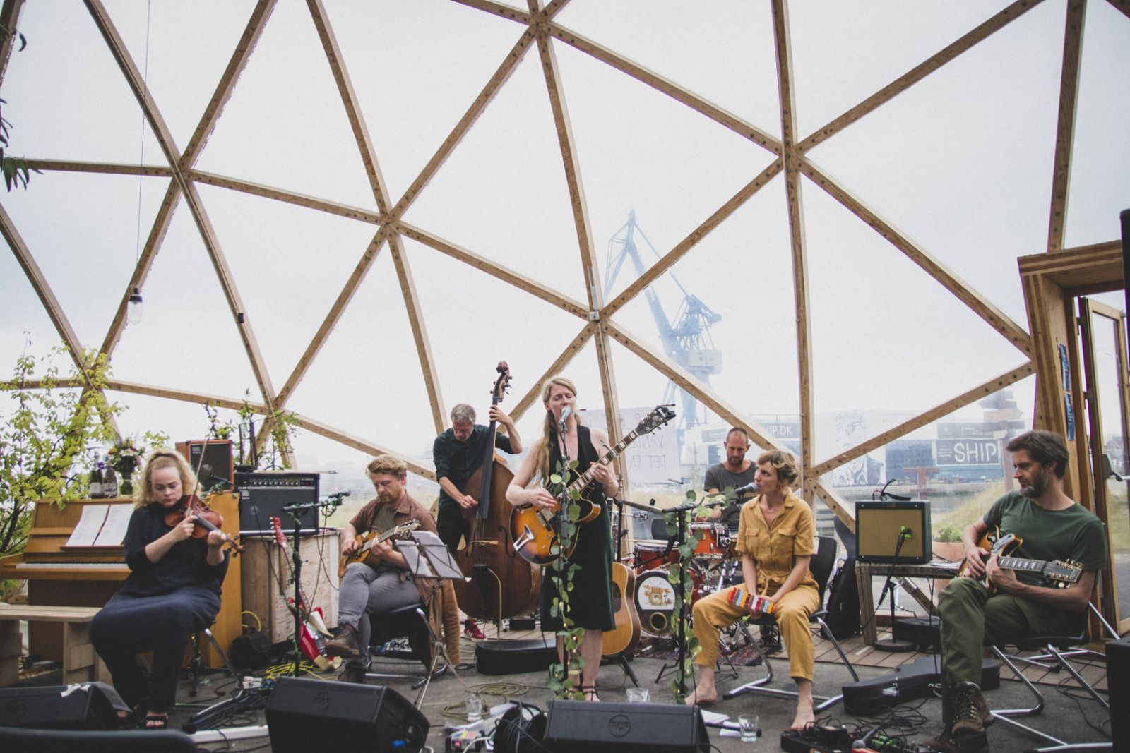 Ditte Grubes sange har endelig kæmpet sig ud af skovens mørke</br></br>Foto: Tam Vibberstoft