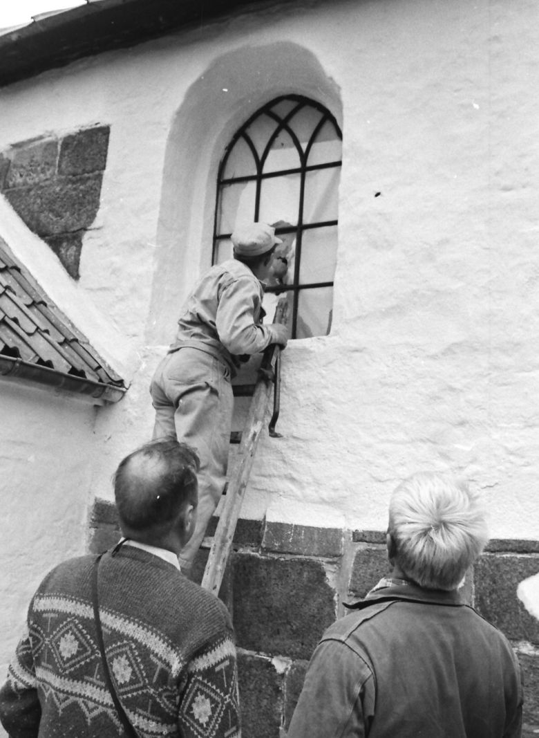 Da revolutionen kom til Hjardemål i Thy</br>Lokale fiskere fra omegnsbyer strømmede til Hjardemål, da der var mulighed for et 'godt slagsmål.'</br>Foto: Lokalhistorisk Arkiv for Thisted Kommune – Tage Jensen