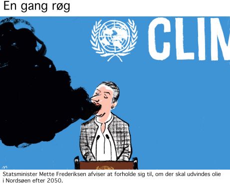 Fra Kirsten Birgit til anti-nazismens bladtegnere</br>Mette Dreyer, En gang røg, publiceret i Politiken, 26. september 2019</br>Foto: PR-foto / Storm P. Museet - illustration af Metter Dreyer