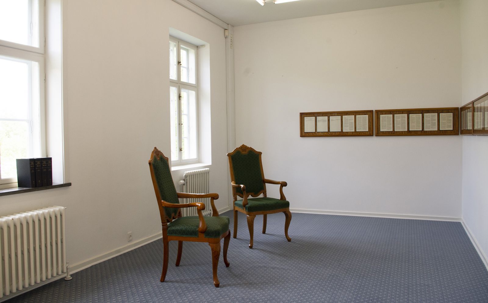 Fredsskulpturen der skabte røre i andedammen</br>Folketinget, 2020. Elle-Mie Ejdrup Hansen, STILL (for) PEACE, 2020, Viborg Kunsthal.</br>Foto: Camilla Davidsen