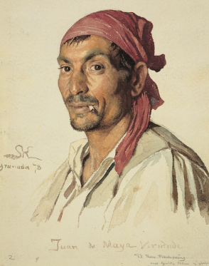 Rejser var fundamentale for kunstneres udsyn i 1800-tallet</br>P.S. Krøyer. 'Juan de Maya', 1878. Den Hirschsprungske Samling.</br>Foto: PR / Den Hirschsprungske Samling.
