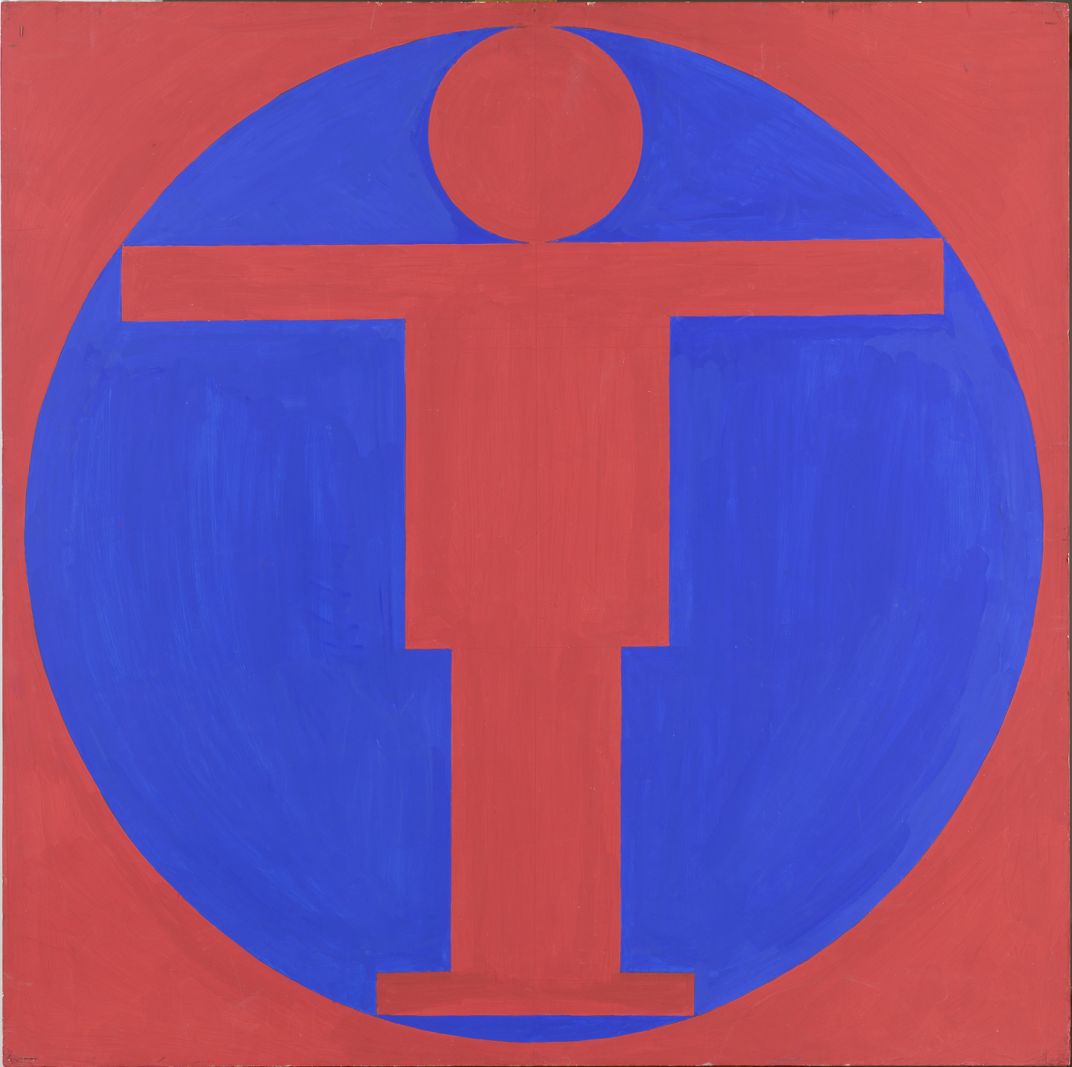 Albert Mertz – Danmarkshistoriens morsomste kunstner?</br>Albert Mertz Signalmand fra 1982</br>Foto: PR-foto / Sorø Kunstmuseum - Anders Sune Berg