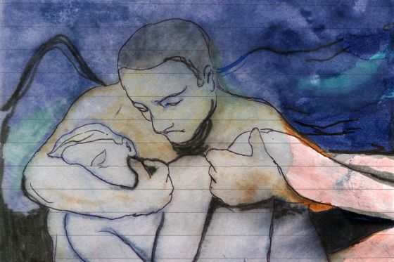Edvard Munch og den romantiske tuberkulose i grum tegneserie</br></br>Foto: Rikke Villadsen