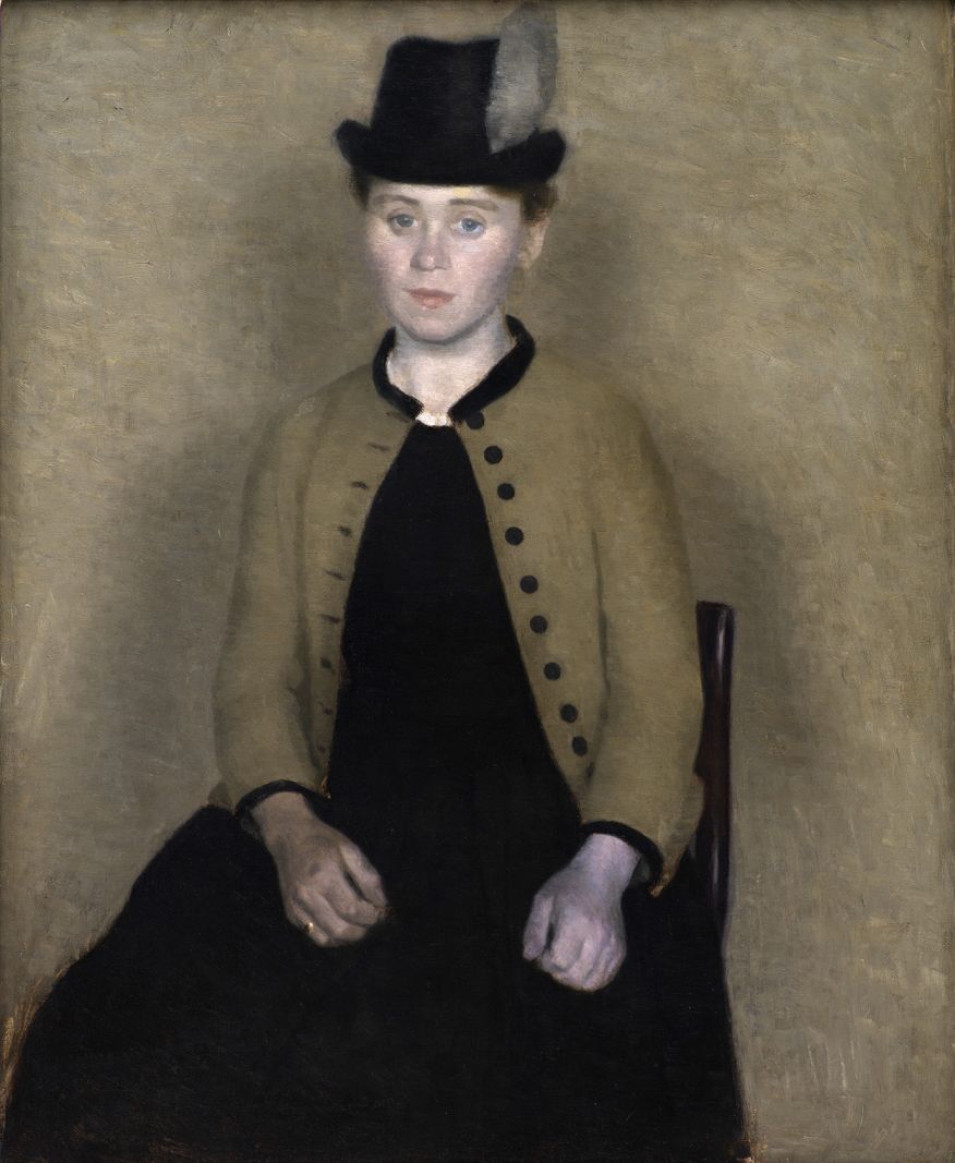 Jesper Wung-Sung vækker Hammershøis kone til live</br>Vilhelm Hammershøi. Portræt af Ida Ilsted, senere kunstnerens hustru, 1890.</br>Foto: Statens Museum for Kunst