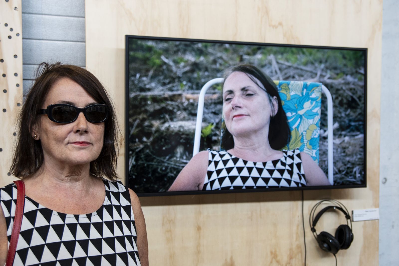 Billedserie: Kom med til Juxtapose Art Fair i Aarhus</br>Flere af kunstnerne havde sig selv repræsenteret i deres værker.</br>Foto: PR-foto / Juxtapose Art Fair - Mariana Gil