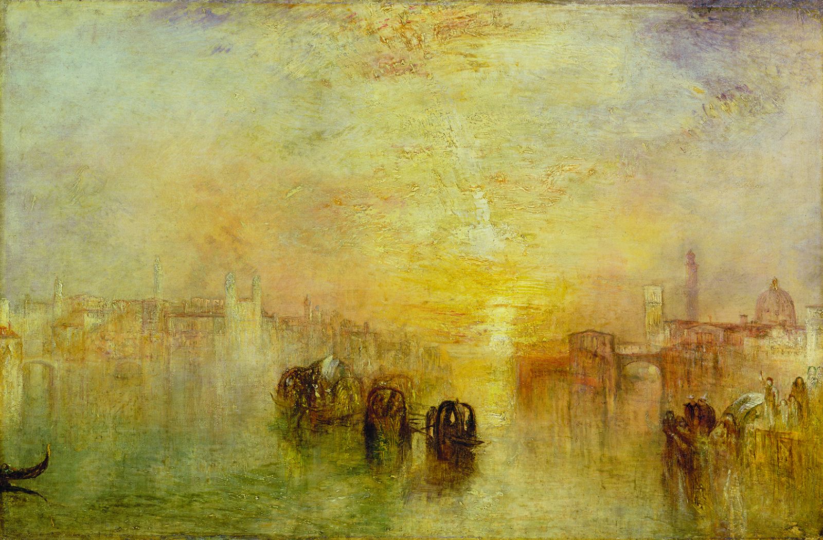 Anbefalinger og tendenser # 48 - En påmindelse om at livet er kort</br>'Going to the ball' af J. M. W. Turner, som kan ses på 'Sun is God' udstillingen på ARoS </br>Foto: PR-foto / ARoS - Tate