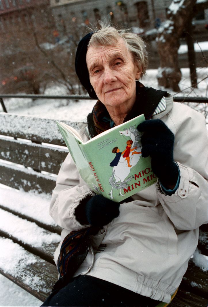 Astrid Lindgrens historie om at besejre det sorte hul af frygt og ensomhed - som teater</br>Astrid Lindgren i 1991</br>Foto: Scanpix Denmark / Lars Epstein
