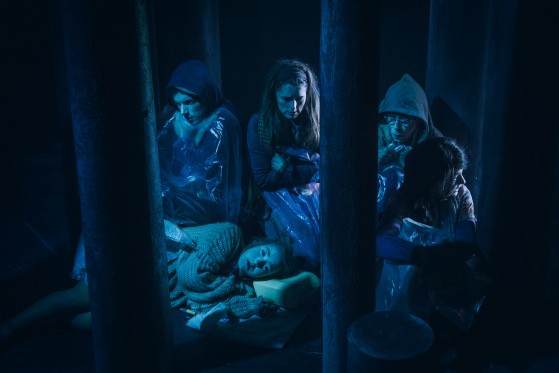 Tal med dine børn om flygtninge</br>'Under Haady's Skjold' er et rasende aktuelt teaterstykke. </br>Foto: PR-foto / Teatret Zeppelin