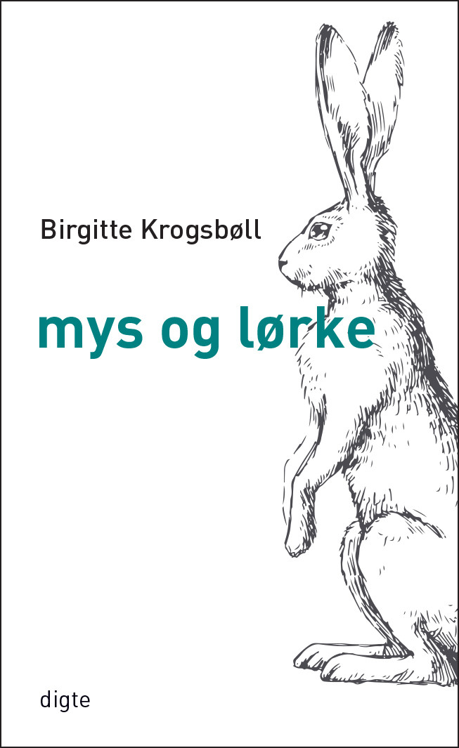 Digtsamlingen mys og lørke: Som en lille lussing med en fjer</br>Forside på Birgitte Krogsbølls digtsamling mys og lørke</br>Foto: Omslaf af Peter H. Olesen / Forlaget Melodika