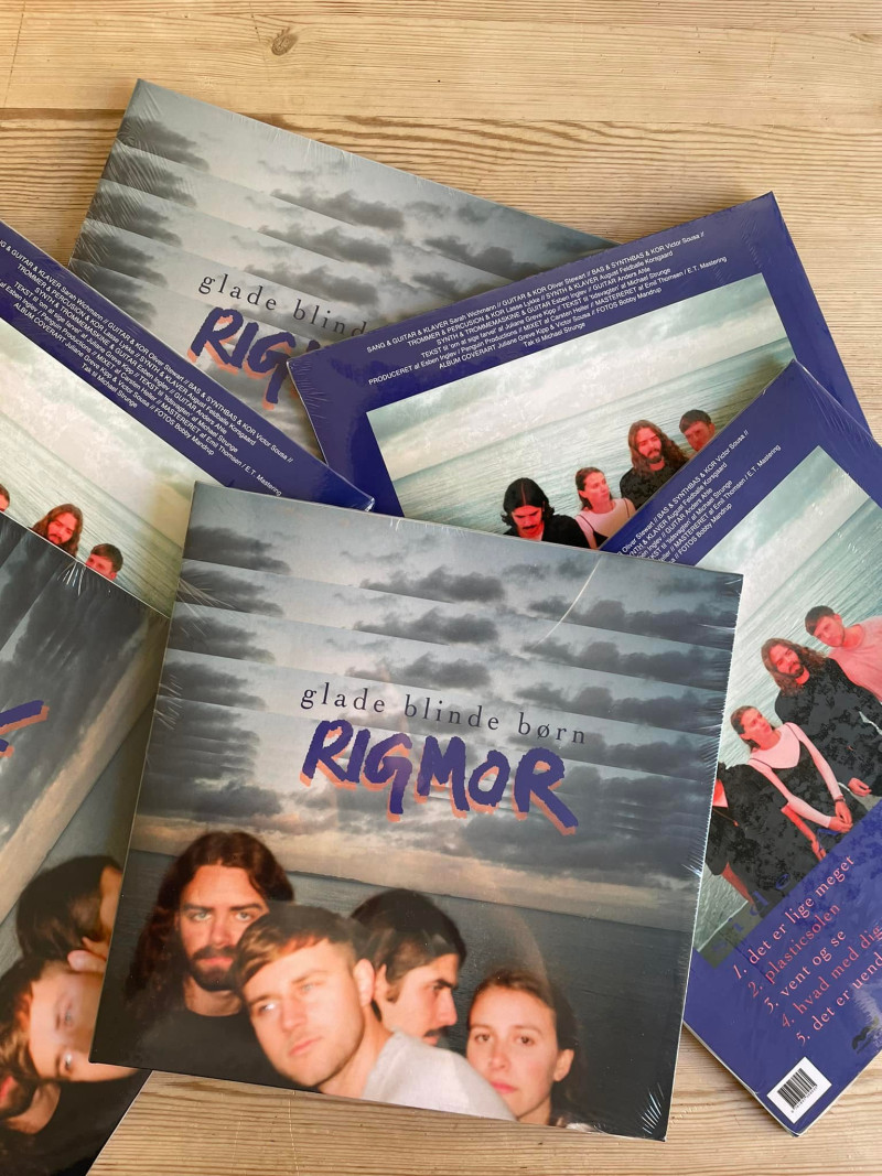 I Rigmors musik er der plads til både tryghed, skrig og poesi</br>Rigmor på vinyl</br>Foto: 