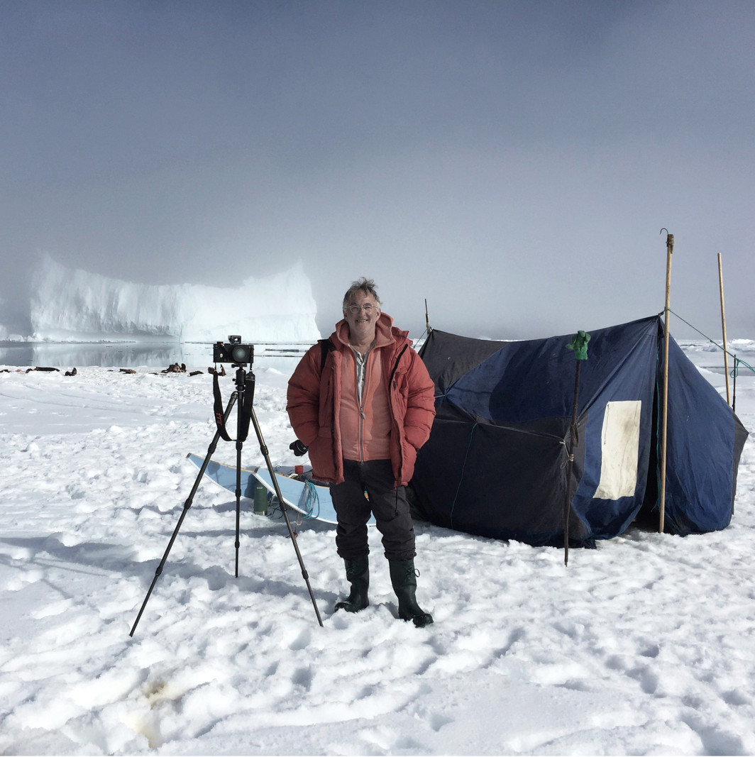 Fotograf Henrik Saxgren fandt ro i den vilde natur</br>Henrik Saxgren. Baffinbugten i Grønland.</br>Foto: Henrik Saxgren